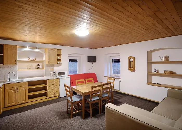 Chaloupka Slamenka Lodge Loučná pod Klínovcem