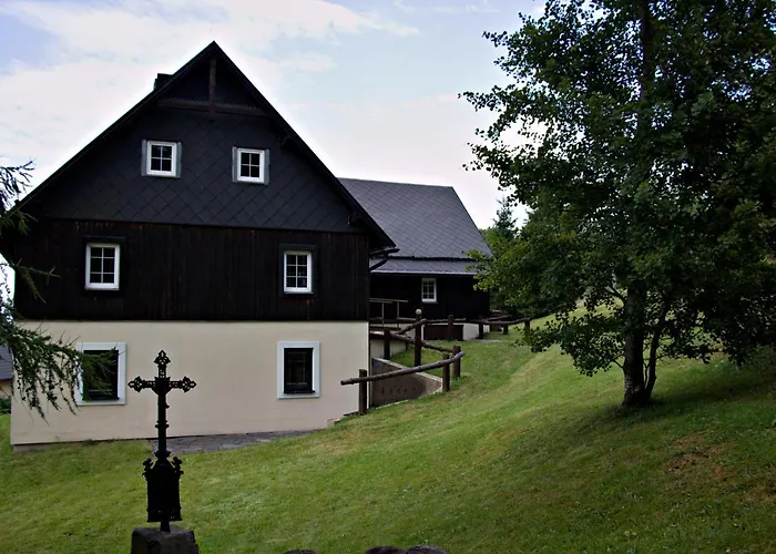 Chaloupka Slamenka Loučná pod Klínovcem